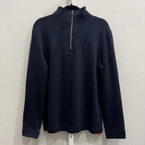 Nautica Men's Navy Quarter-Zip Sweatshirt